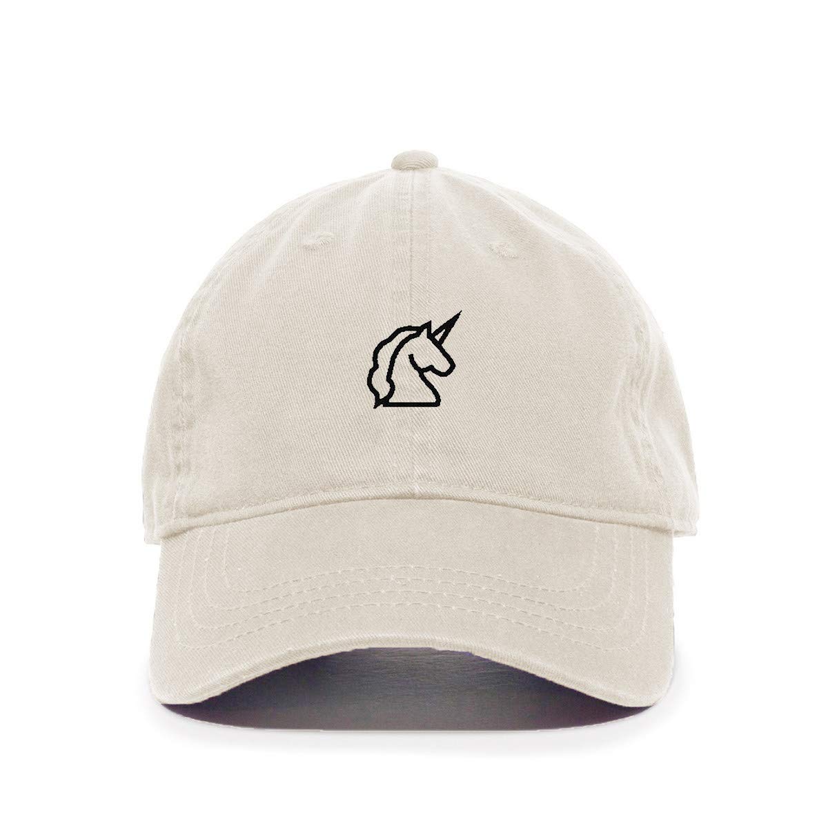 **Unicorn Embroidered Cotton Baseball Cap - Adjustable Dad Hat for Women & Men - Perfect for Outdoor Sports, Casual Wear & Gifts**