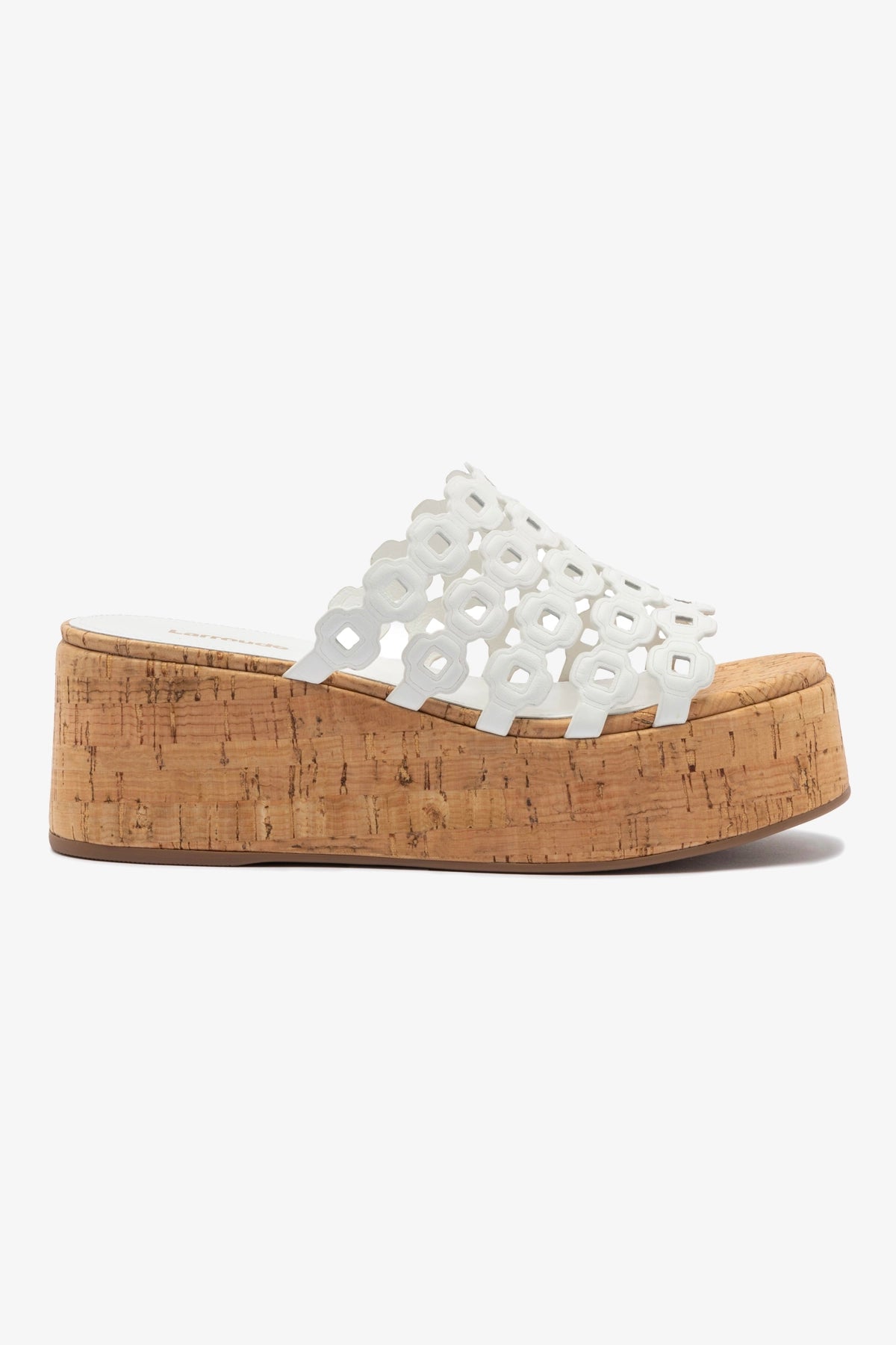 Charli Mule Women's White Leather Slip-On Shoes - Perfect for Casual Outings, Office Wear & Summer Comfort