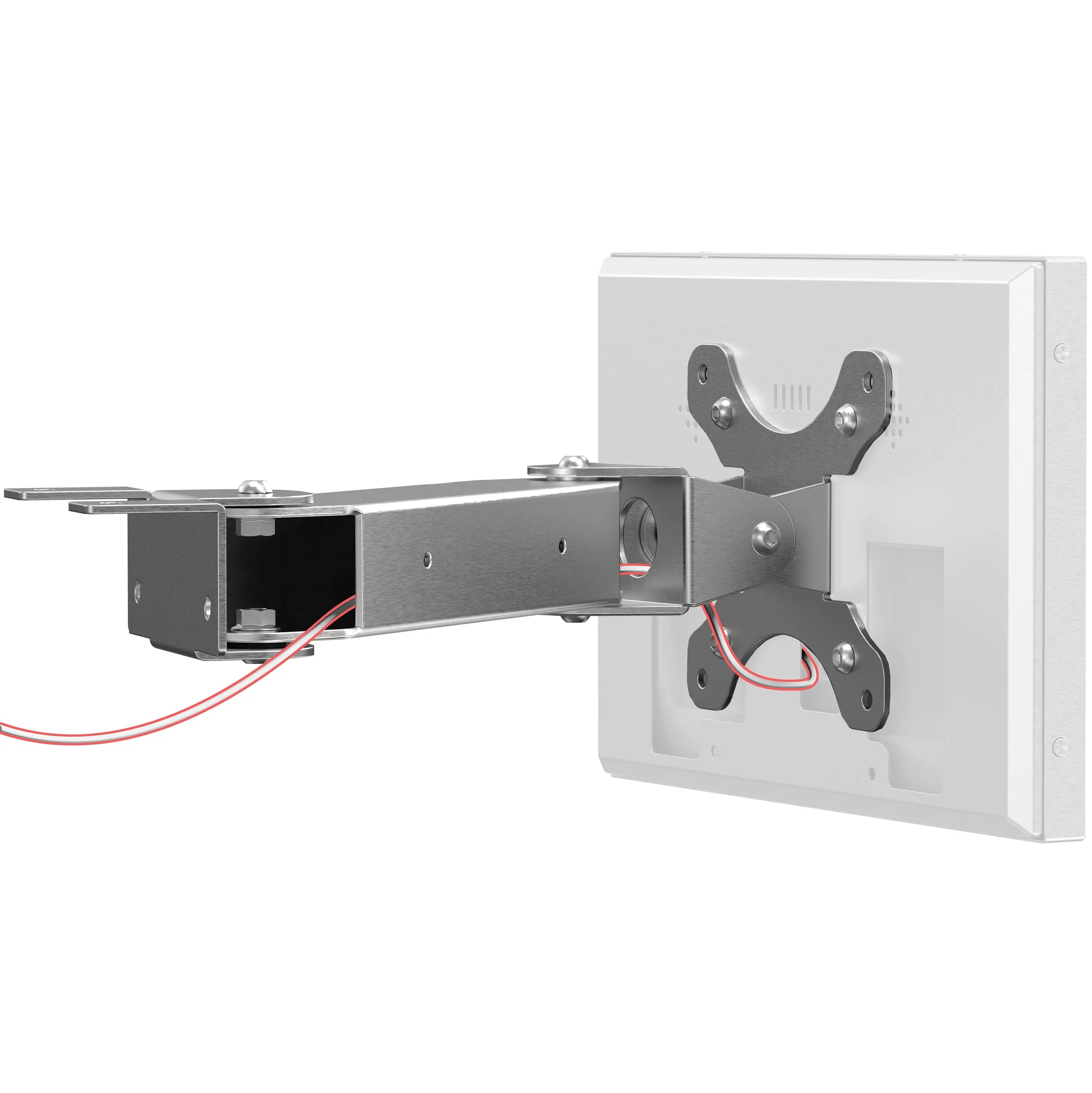 Stainless Steel Shelf Mount for Kitchen, Bathroom & Garage - Heavy Duty Wall Shelf Bracket for Storage Organization - Perfect for Spice Racks, Shelving Units & Wall Mounted Displays