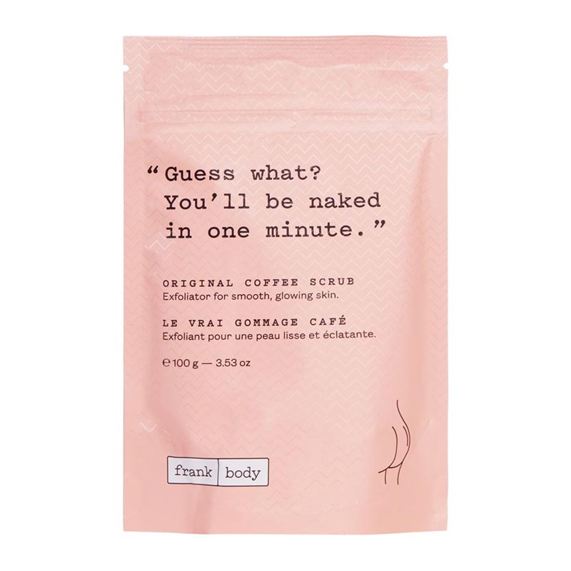 Frank Body Original Coffee Scrub Travel Size - Exfoliating & Moisturizing Body Scrub for Smooth Skin | Perfect for Travel, Gym & Post-Workout Skincare
