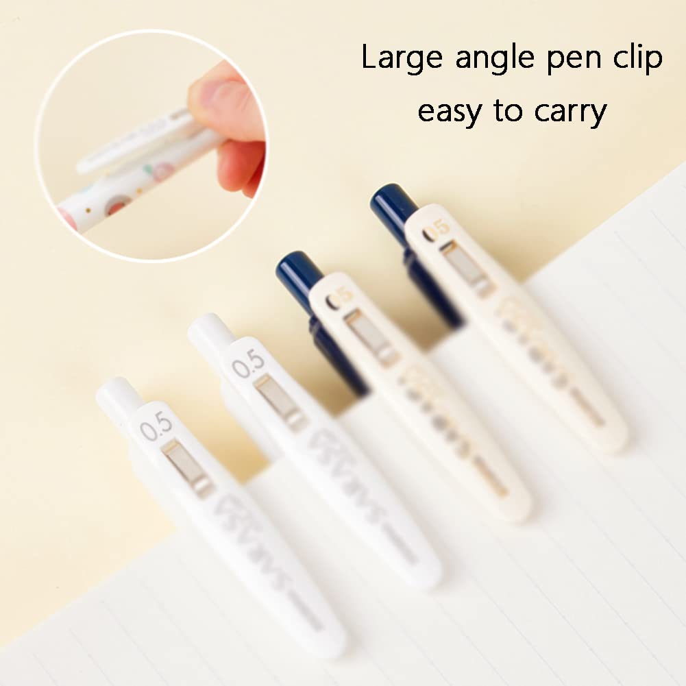 0.5mm Fine Point Gel Pens for Artists & Students - Quick-Drying Ink Highlight Markers for Dark Paper Drawing, Note Taking & School Supplies - Perfect for Sketching, Journaling & Office Work