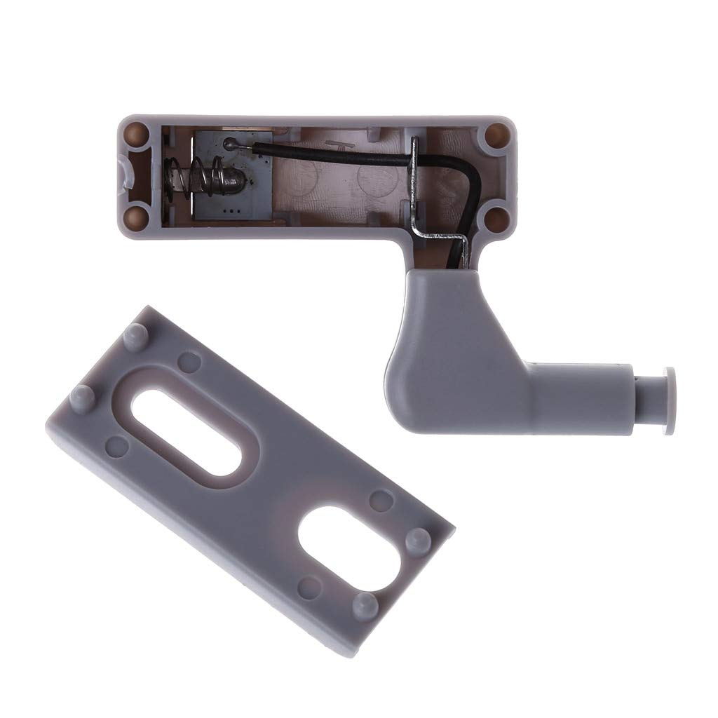 Universal Cabinet Hinge with LED Sensor Light - 0.25W Soft Glow for Kitchen, Bedroom, Wardrobe & Closet - Easy Install 1PC (Type A) Home Organization Upgrade