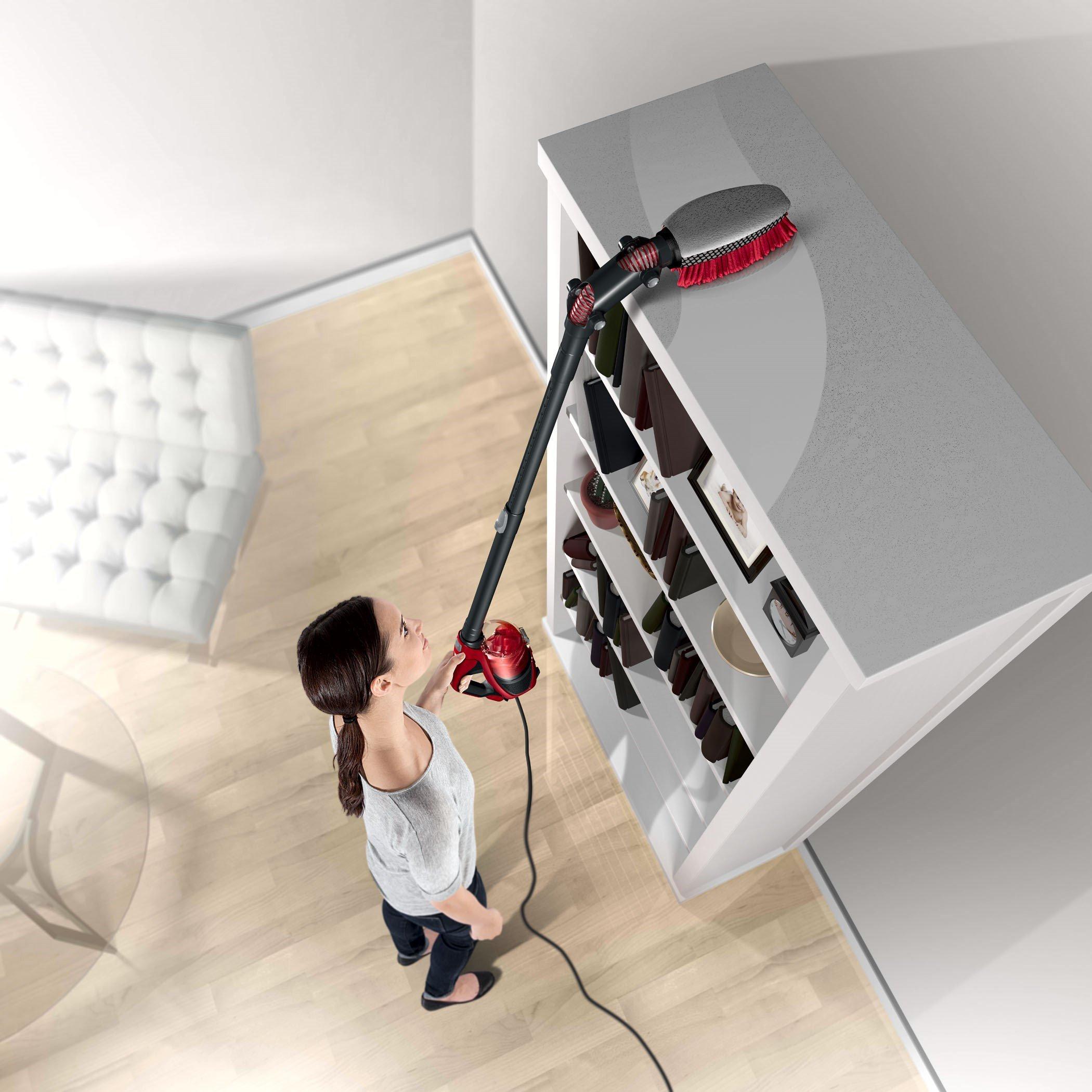 360° Reach™ Power Premium Stick Vacuum - Lightweight Cordless Vacuum Cleaner for Hardwood Floors, Carpets & Pet Hair - Perfect for Home, Office & Car Cleaning