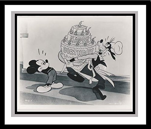 Vintage Mickey Mouse and Goofy 