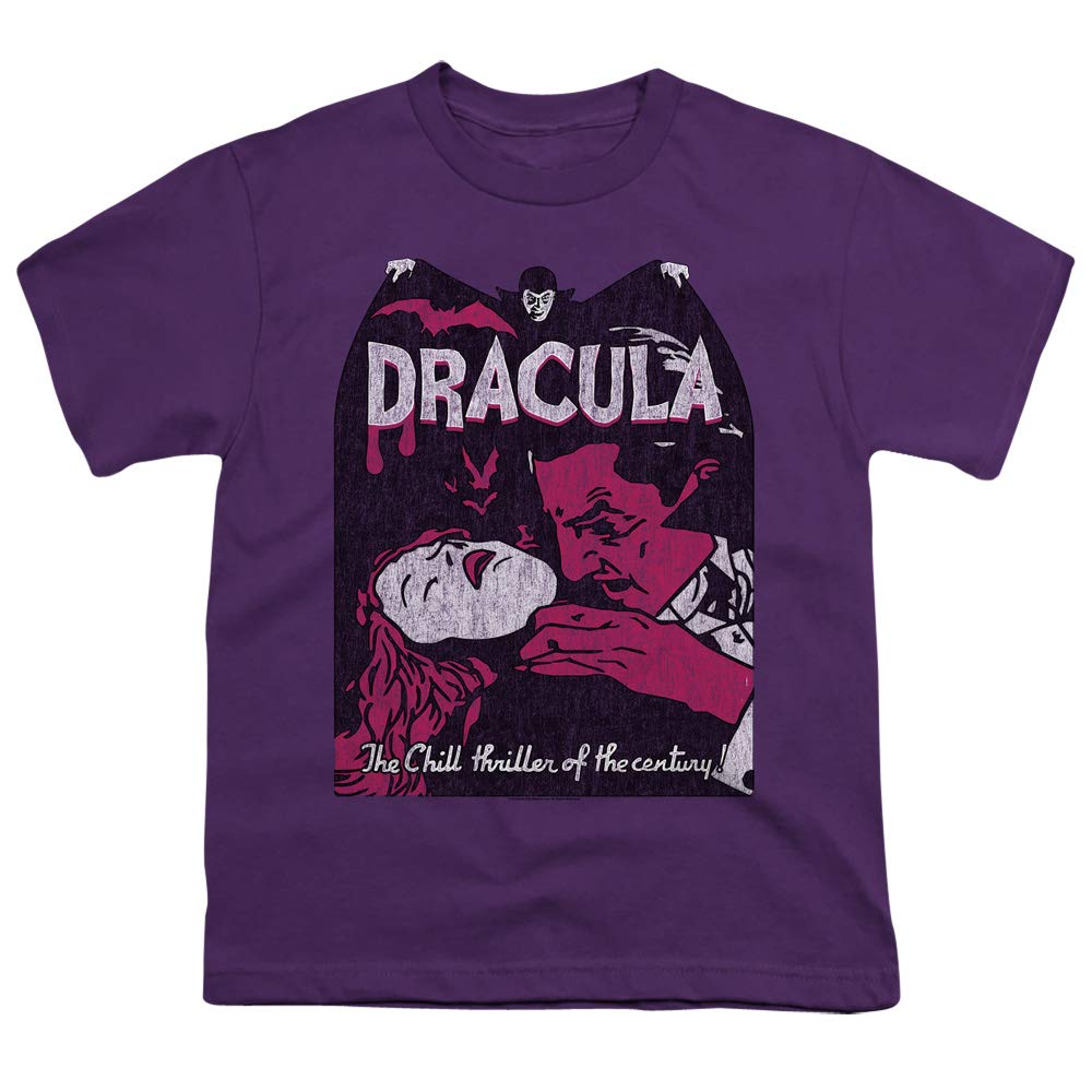 Universal Monsters Chill Thriller Unisex Youth T-Shirt for Boys & Girls - Horror Movie Fan Apparel for Halloween & Cosplay