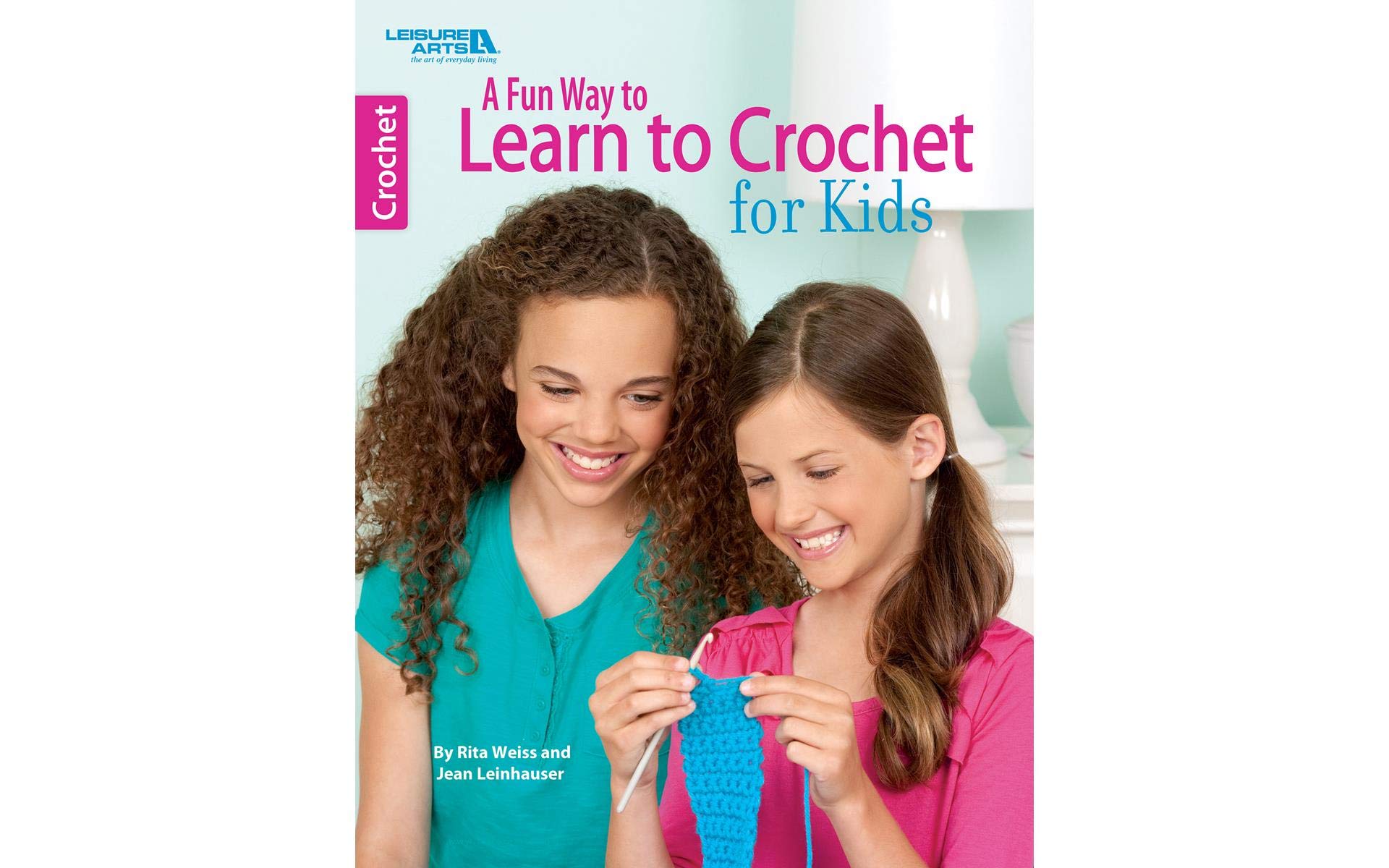 Leisure Arts LEA Crochet Kit - Fun & Easy Way to Learn Crochet for Beginners | DIY Yarn Crafts, Home Decor & Gift Making
