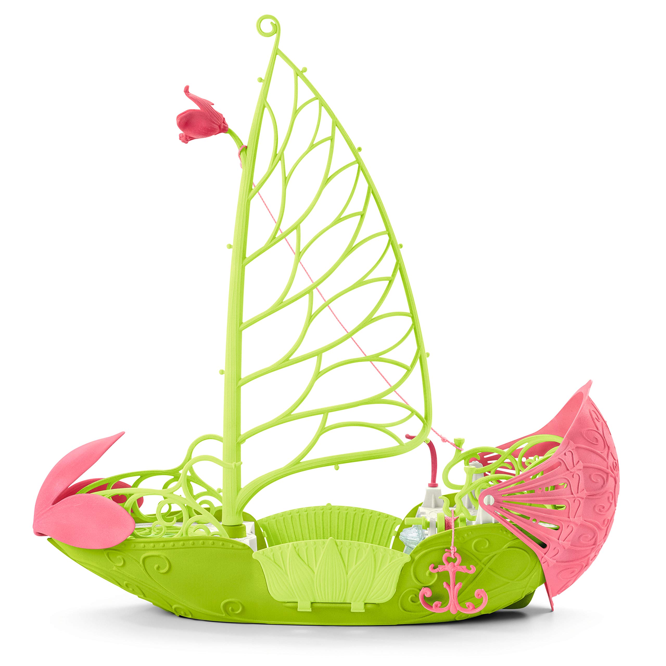 Schleich Bayala 19-Piece Fairy Playset with Sera's Magical Flower Boat - Fantasy Toy for Kids Ages 5-12 - Perfect for Imaginative Play & Storytelling Adventures