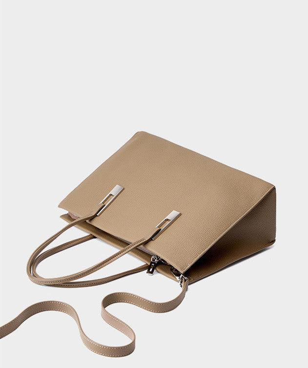 Structured Everyday Tote Bag for Women - Durable Work & Travel Tote with Pockets - Perfect for Office, Commute, Shopping & Beach Day Essentials