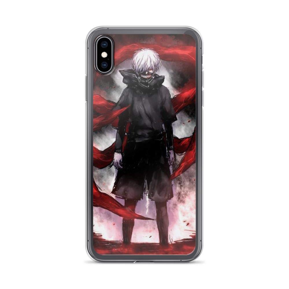Kaneki Demon Tokyo Ghoul Anime Clear Case for iPhone 12 Pro Max - Ultra Slim Protective Cover with Scratch Resistance - Perfect for Fans, Daily Use & Movie Nights