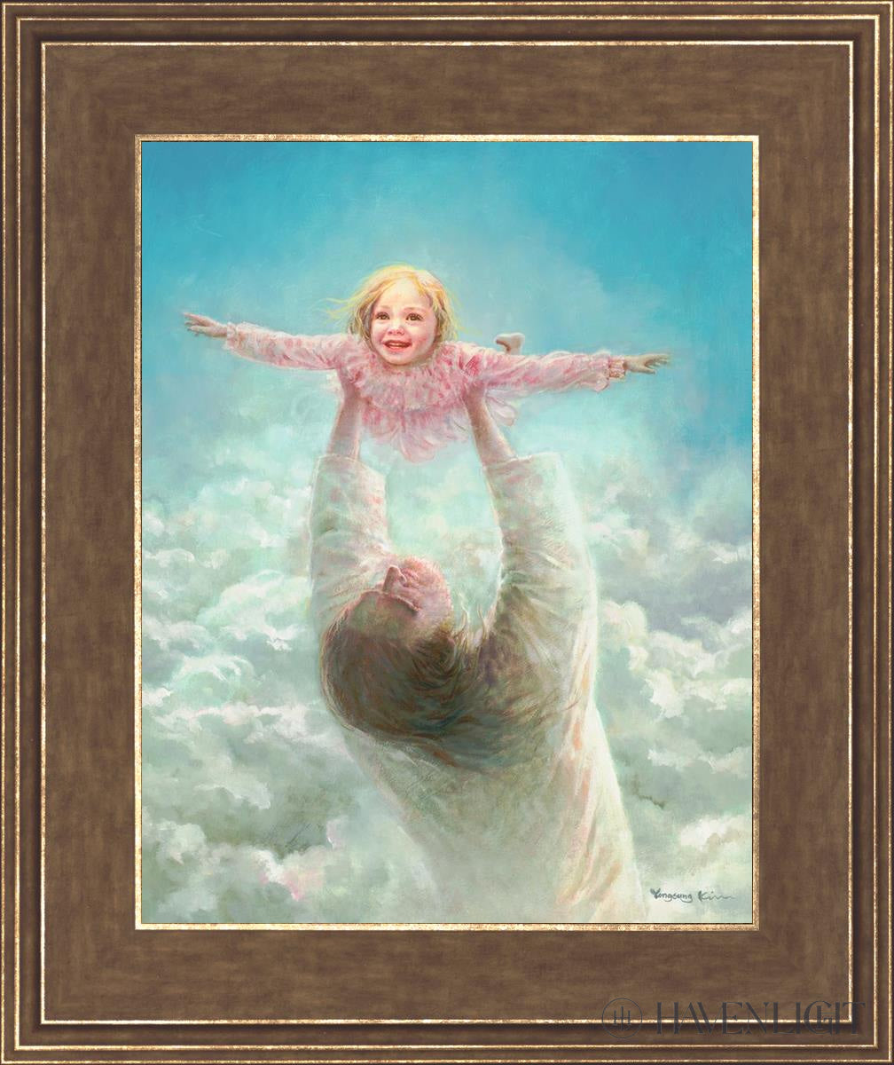 Arms Of Faith By Yongsung Kim - Inspirational Christian Wall Art - Perfect for Home Decor, Church & Office - Motivational Scripture Painting for Living Room, Bedroom & Prayer Space
