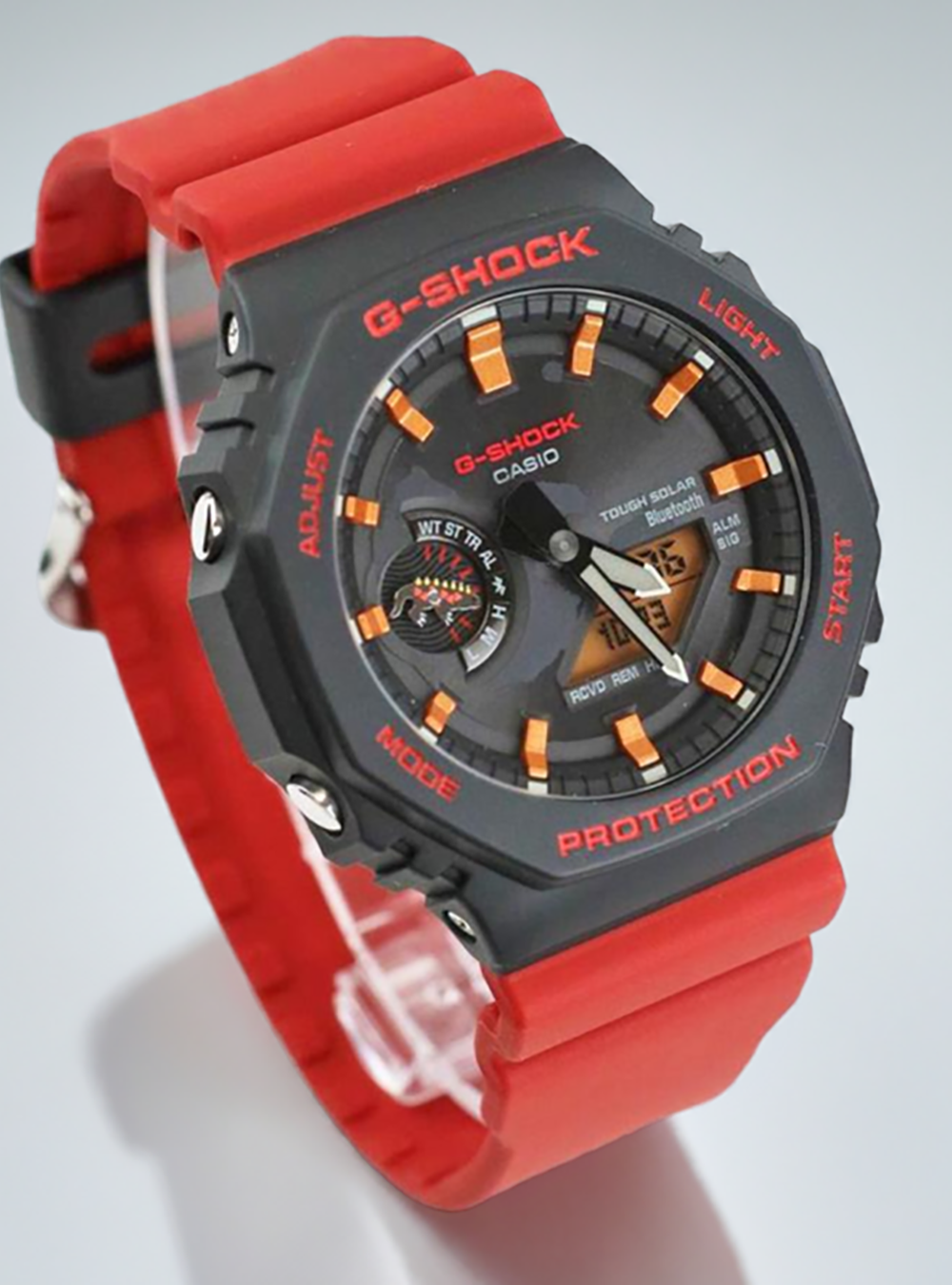 CASIO G-Shock GA-B2100CD Charles Darwin Foundation Collaboration Watch - Solar Powered, Shock Resistant, Japan Movement - Perfect for Outdoor Adventures, Hiking & Sports