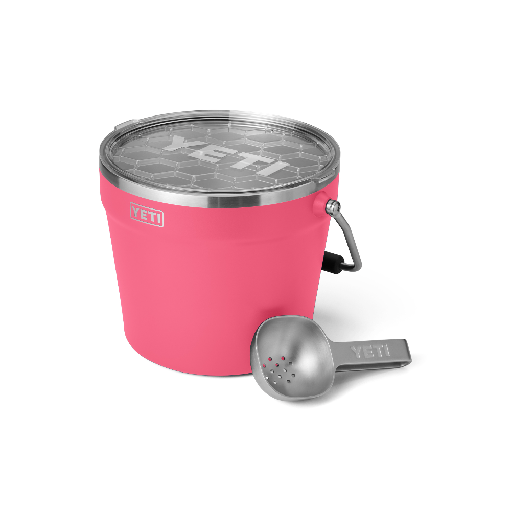 Yeti Rambler Beverage Bucket - Insulated Stainless Steel Drink Cooler for Beer, Wine & Beverages - Perfect for Outdoor Parties, Camping & Beach Trips