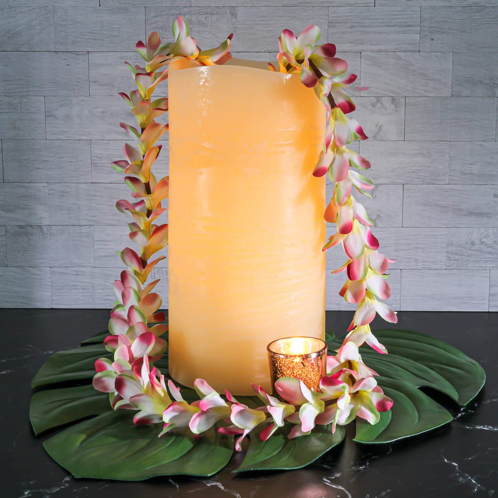 Richland LED Big Pillar Candles Ivory 6