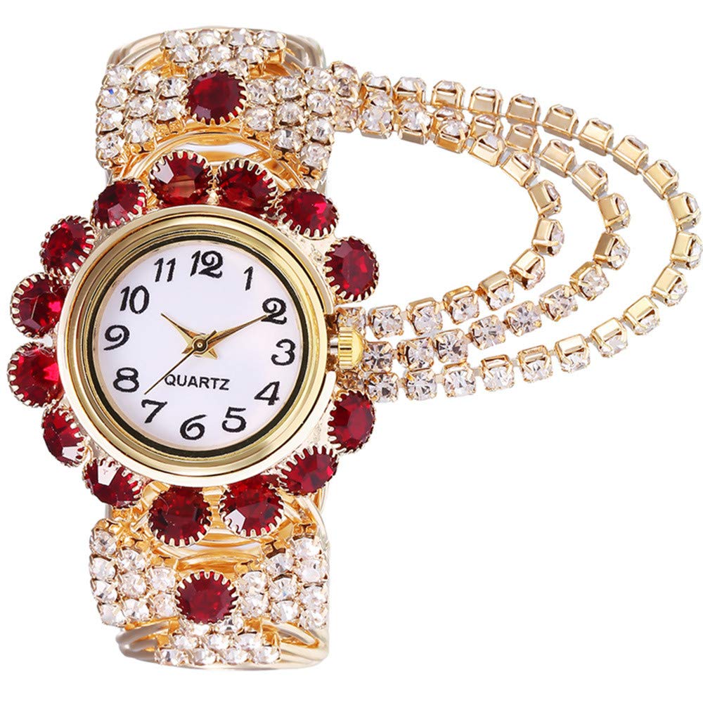 Stylish Men's Fringe Khorasan Bracelet Watch - Alloy Quartz Stretch Band with Unique Design (Model KH080) - Perfect for Casual Wear, Office & Special Occasions