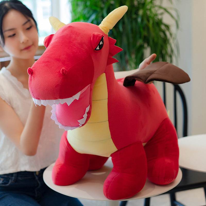 Enchantasaur Plush - Extra Large Dinosaur Stuffed Animal Toy (50in) | Soft & Huggable Plushie for Kids, Adults | Perfect for Bedroom Decor, Nursery Gift & Cuddling