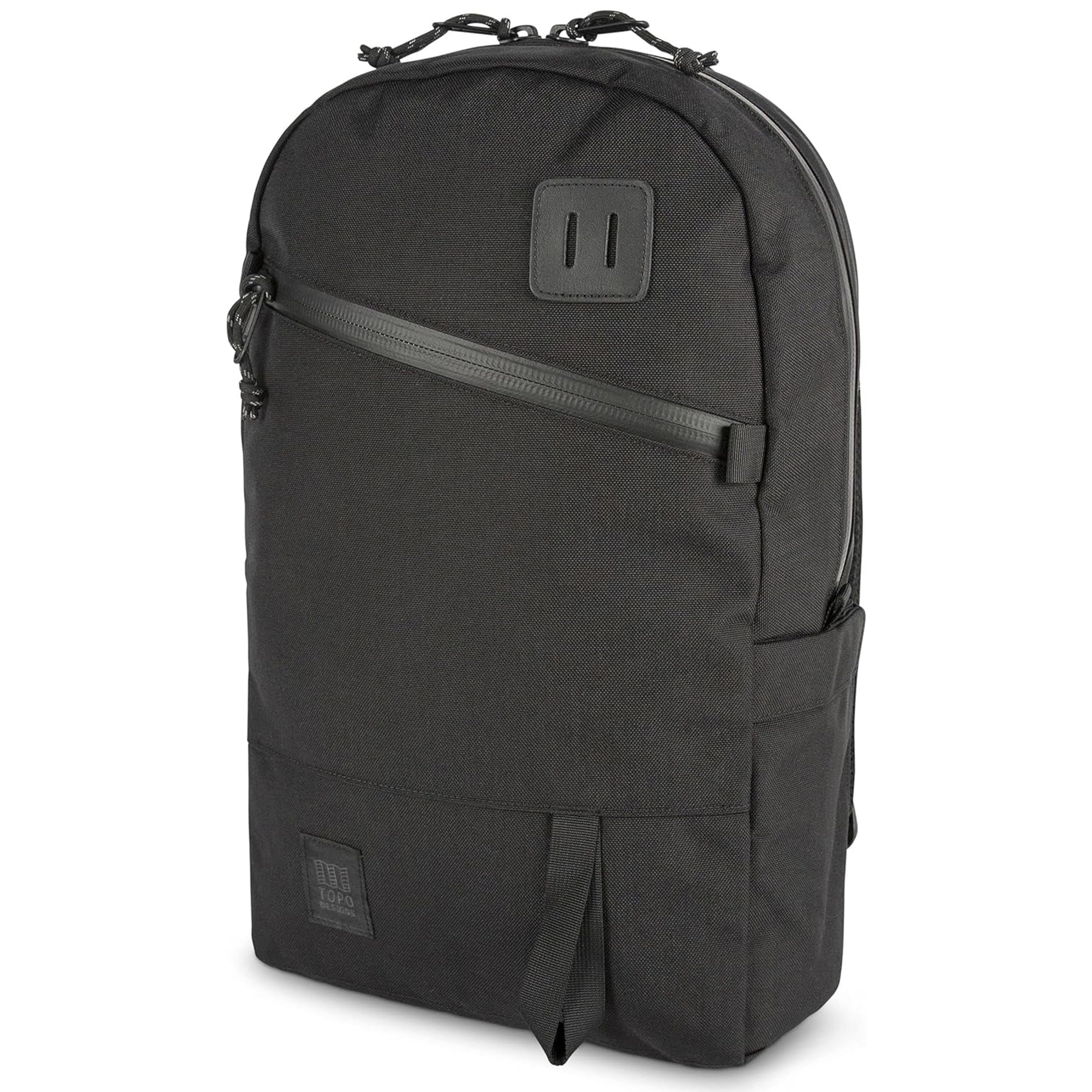 Topo Designs Daypack Tech Backpack - Black - One Size - Durable & Lightweight for Hiking, Travel & Everyday Use