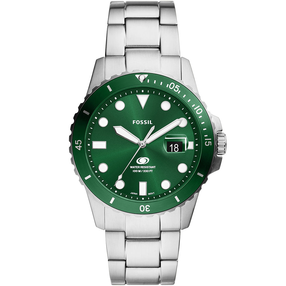 Fossil Blue FS6033 Men's Stainless Steel Chronograph Watch - Perfect for Business, Casual & Formal Wear