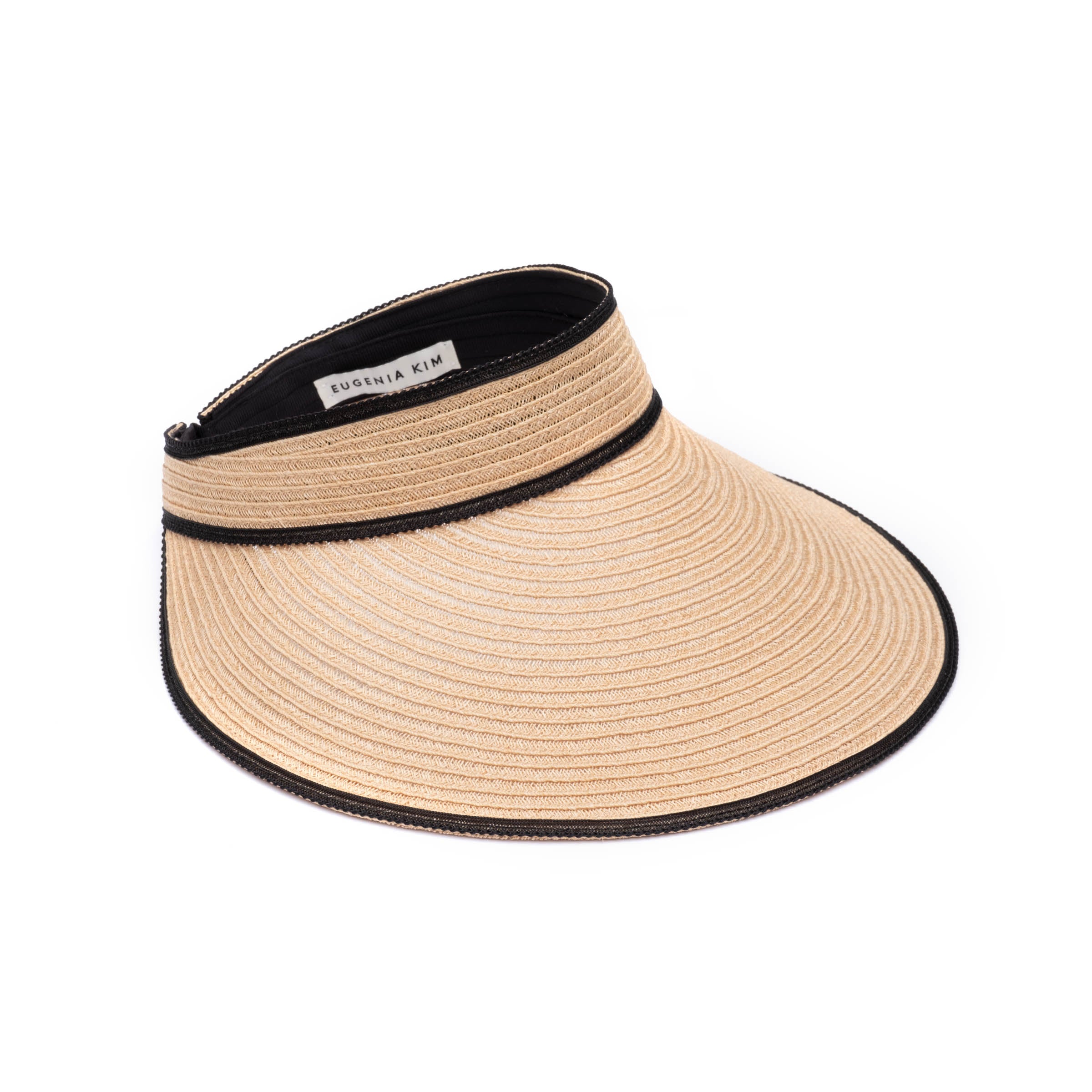 Trixie Packable Hemp Visor Hat - Adjustable Sun Hat for Women & Men - Lightweight Travel Hat for Beach, Hiking, Golf & Outdoor Activities