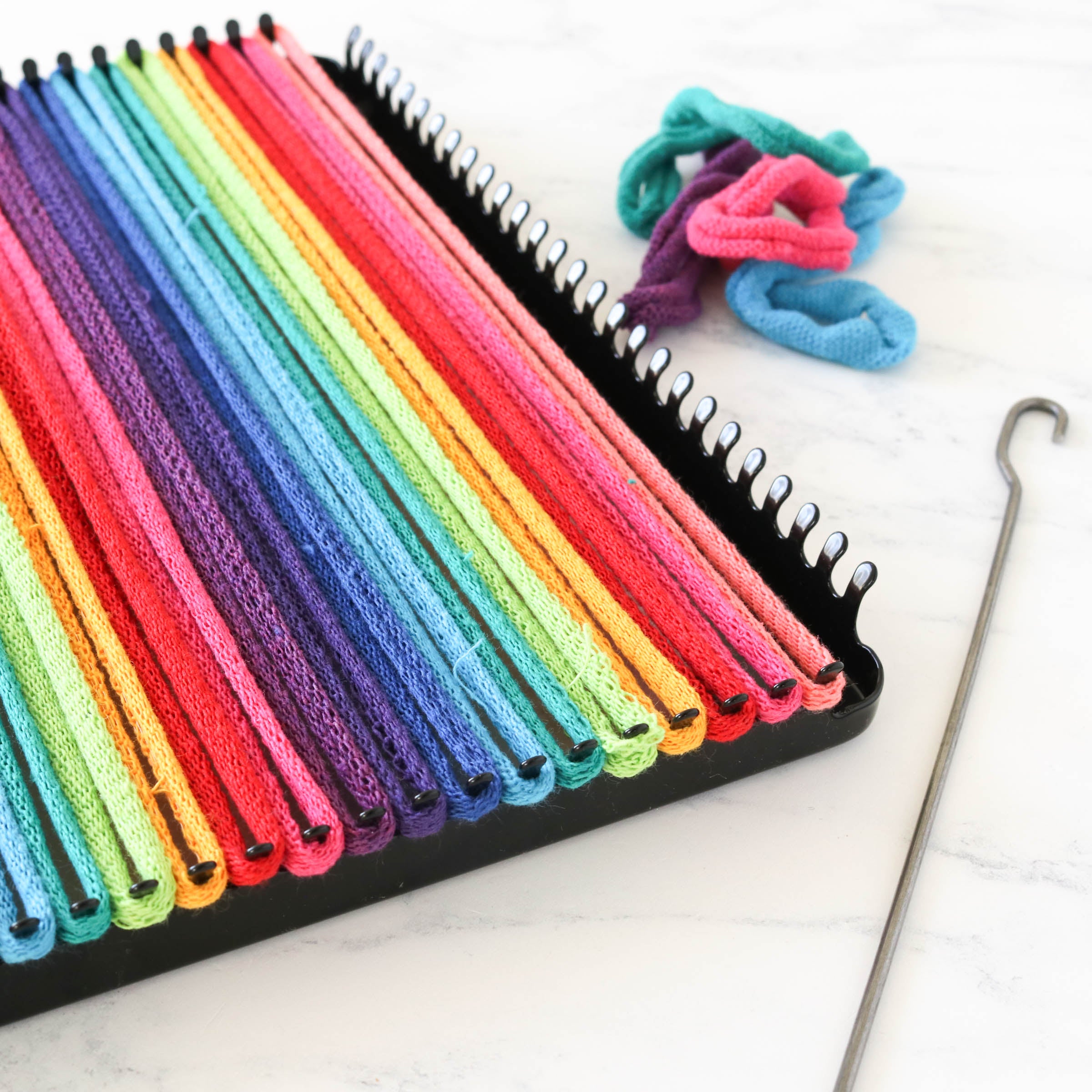 Premium Cotton Loops for Potholder Loom (PRO Size) - Bulk Weaving Supplies for DIY Pot Holders, Hot Pads & Kitchen Crafts - Perfect for Beginners & Advanced Weavers