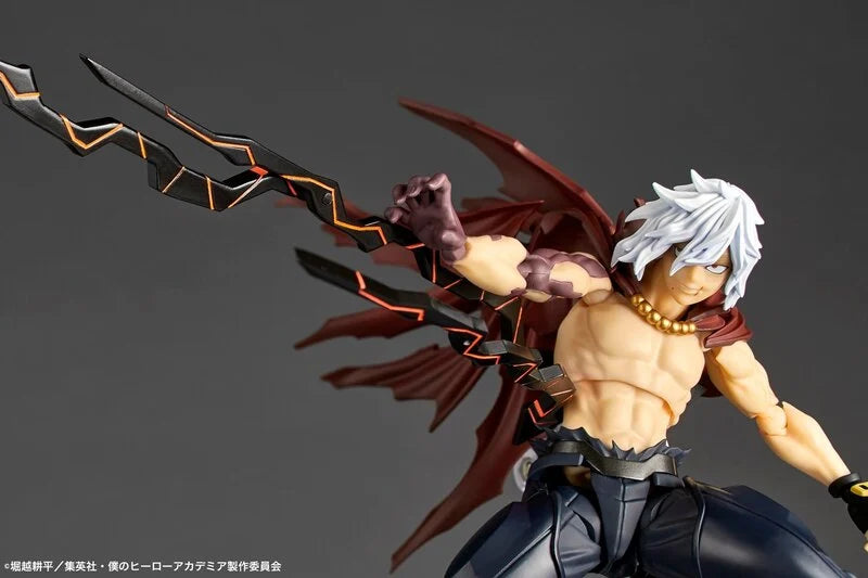 Amazing Yamaguchi Revoltech Action Figure - Tomura Shigaraki from My Hero Academia (NR039) | Highly Articulated Collectible for Anime Fans & Display