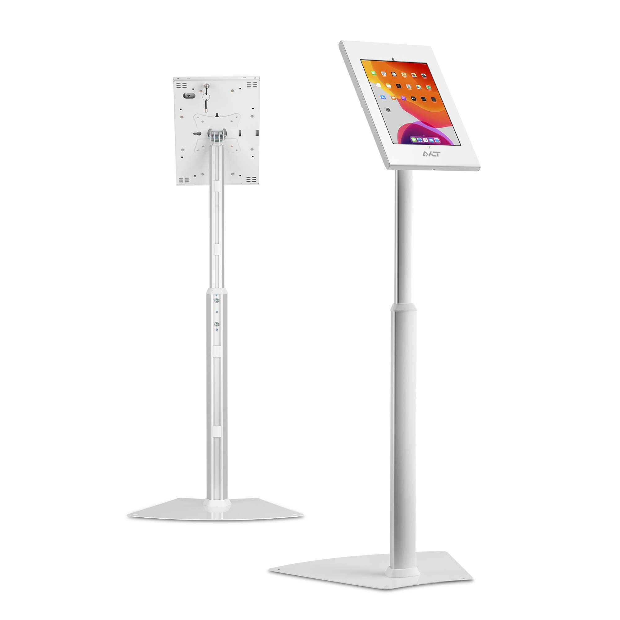 AVLT Adjustable Anti-Theft Tablet Floor Stand - 10.5