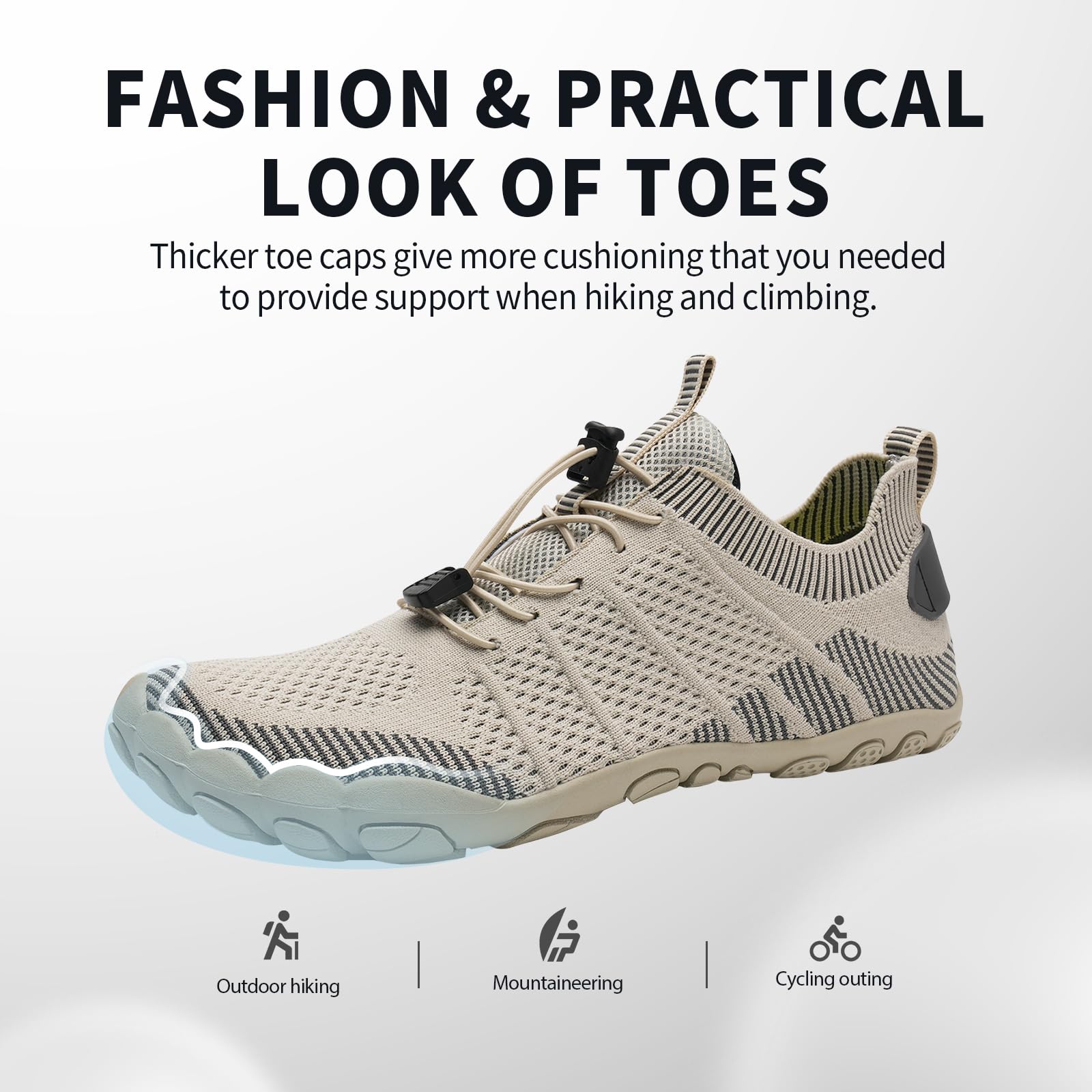 Barefoot Shoes for Men & Women - Lightweight Water Shoes for Beach, Swimming, Hiking, Walking & Outdoor Adventures | Perfect for Travel, Camping & Water Sports