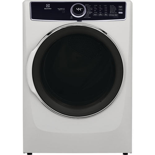 Electrolux ELFE763CAW 8.0 Cu. Ft. Front Load Electric Dryer - White | Large Capacity, Energy Efficient | Perfect for Laundry Rooms & Apartments
