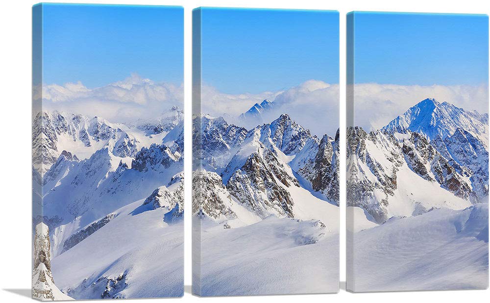Swiss Alps Canvas Art Print - 60