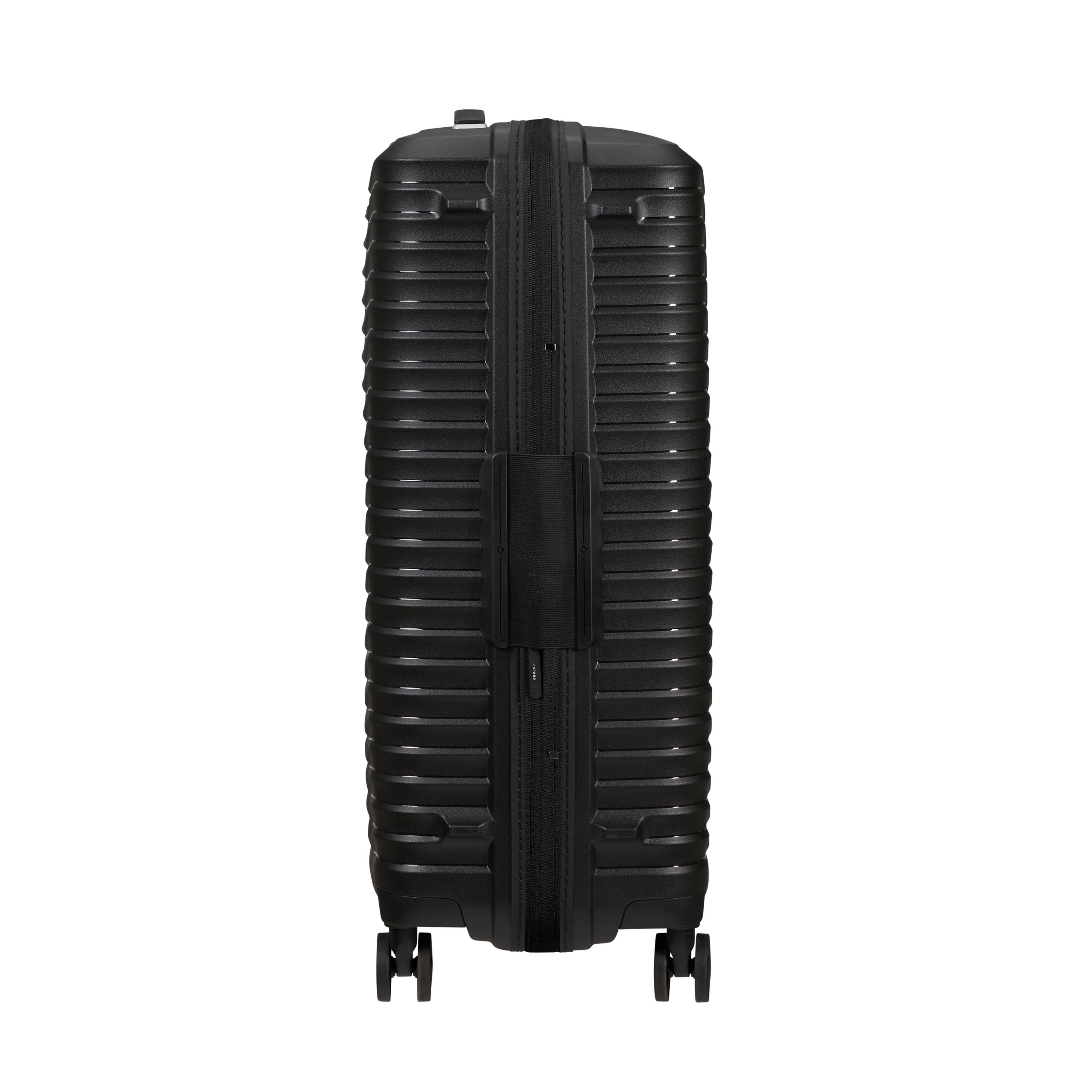 Samsonite Upscape Spinner Expandable 3 Piece Luggage Set - Lightweight Hardside Suitcases with 360° Wheels for Travel, Business & Vacation (Black)