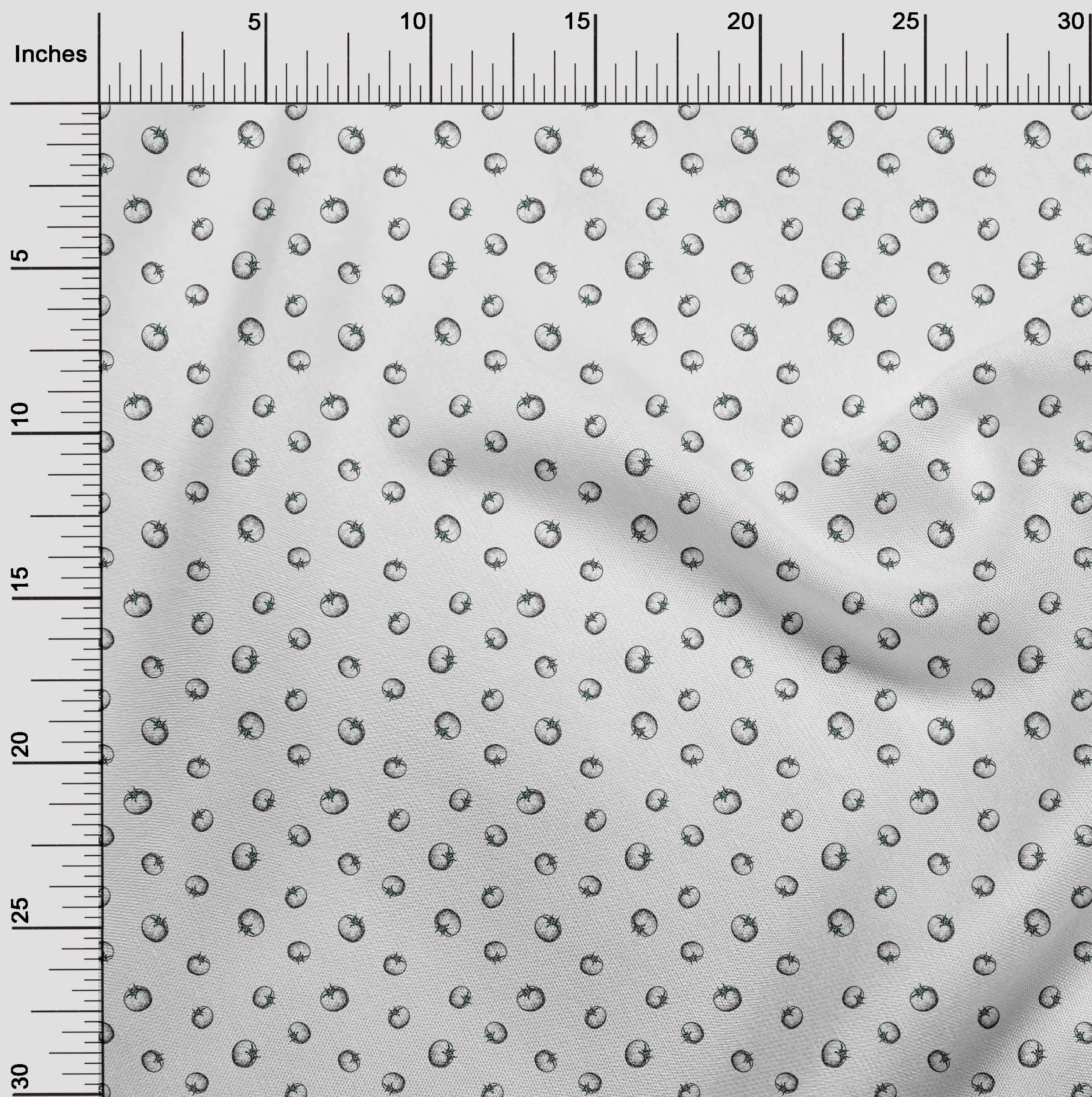oneOone Rayon Gray Fabric - 56 Inch Wide Printed DIY Sewing Material for Clothing, Dresses & Home Decor | Soft, Durable & Easy to Sew Fabric by The Yard