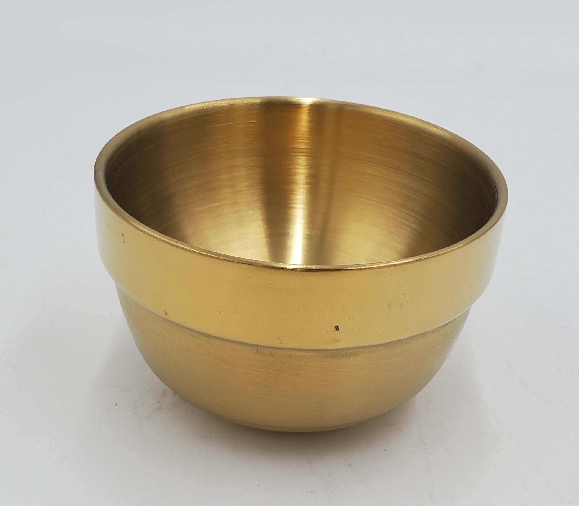 2.75x1.5 Inch Stainless Steel Round Bowl in Gold - Perfect for Serving Salads, Desserts & Party Snacks