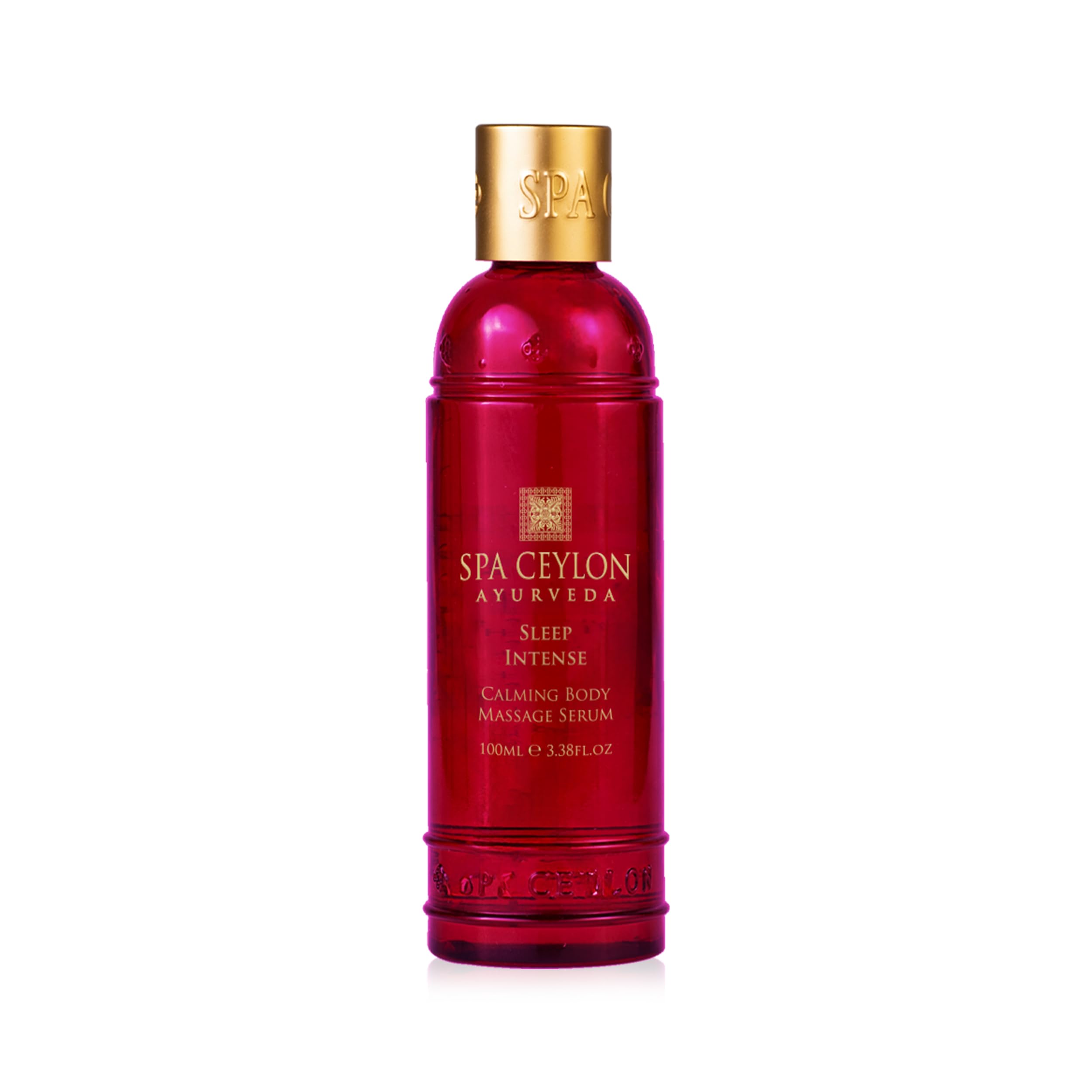 SPA CEYLON Sleep Intense Calming Body Massage Serum for Restful Sleep & Relaxation | Organic Ayurvedic Massage Oil | Perfect for Nighttime Routine, Stress Relief & Spa Treatments