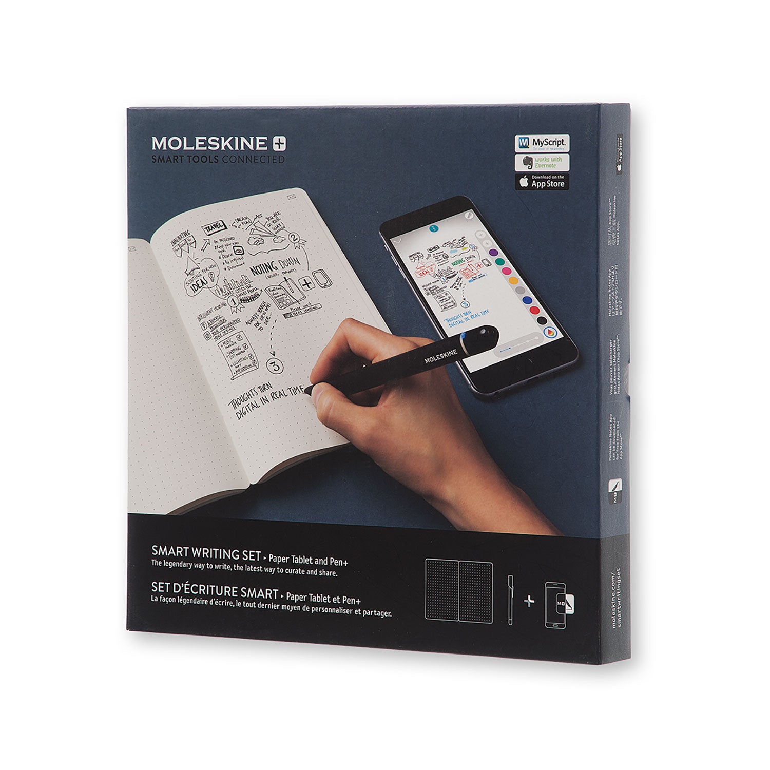Moleskine Smart Writing Set - Digital Notebook & Pen for Note Taking, Sketching, and Journaling - Perfect for Students, Professionals, and Creative Writers