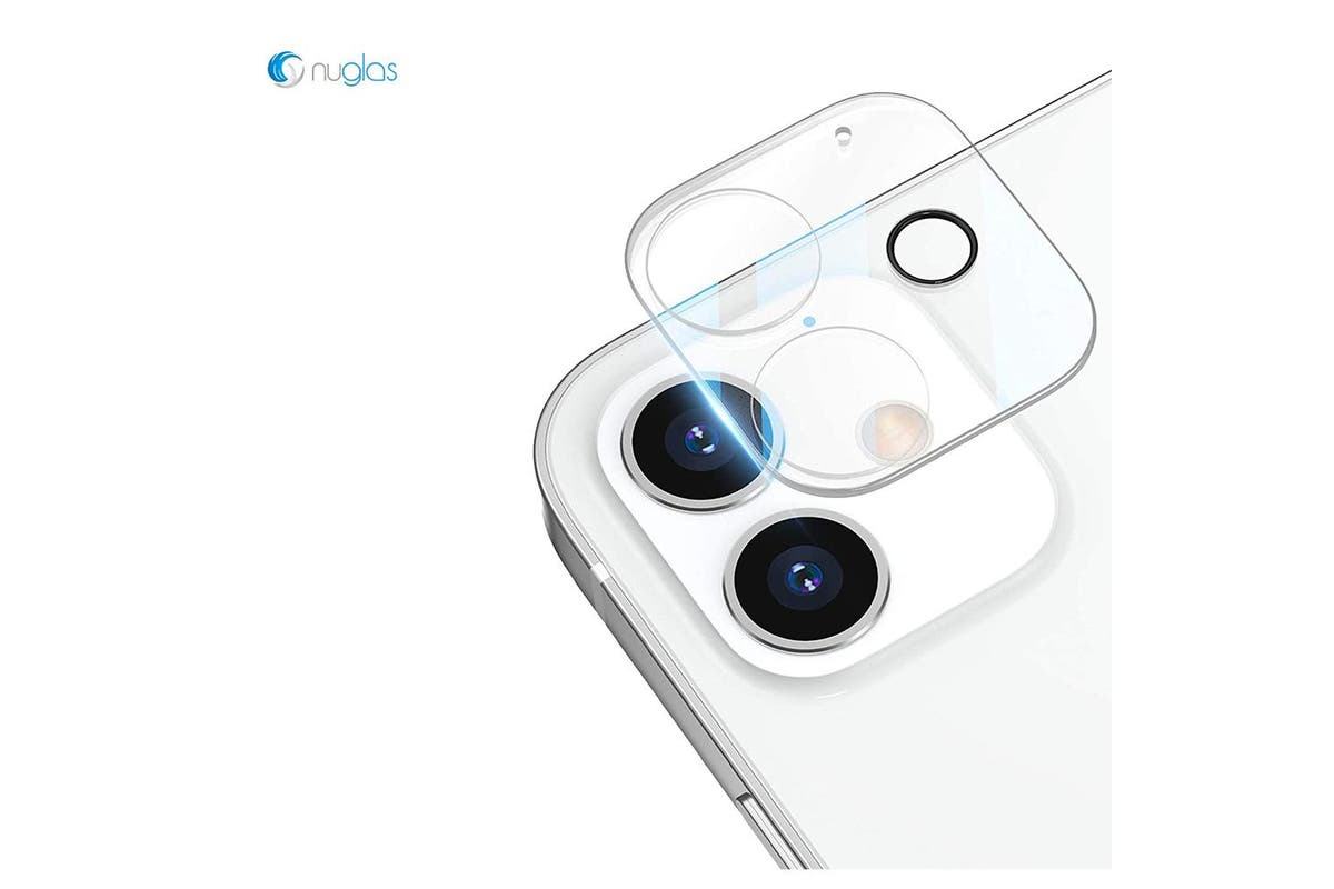 Nuglas Camera Lens Tempered Glass Protector for iPhone 13 & 13 Mini - HD Clear, Anti-Scratch, Shatterproof Screen Protector - Perfect for Outdoor Photography & Travel Protection
