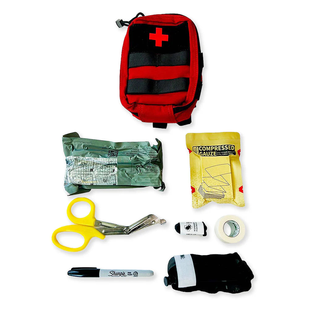 Complete Zombie Survival Kit with First Aid & Trauma Supplies - Emergency Preparedness for Apocalypse & Outdoor Adventures