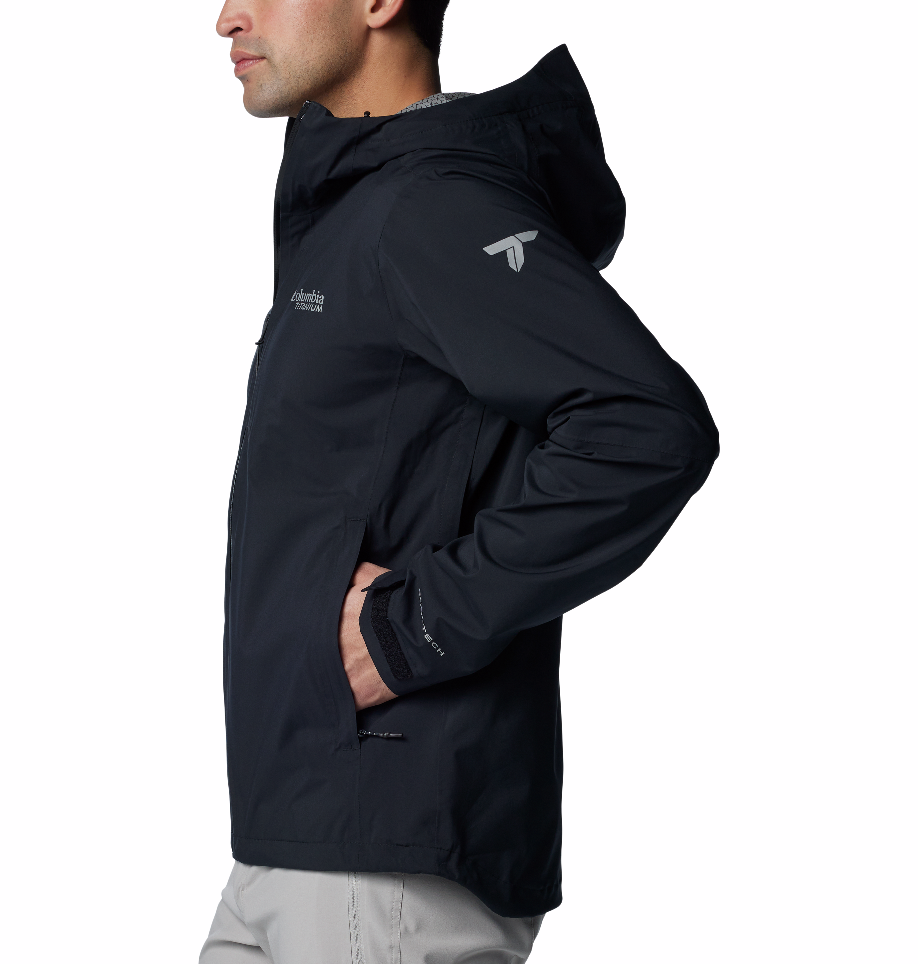 Columbia Men's Ampli Dry™ II Waterproof Shell Jacket - Lightweight Raincoat for Hiking, Camping & Outdoor Adventures