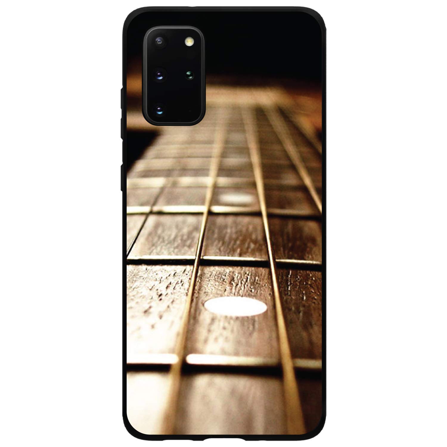 Slim Hard Plastic Case for Samsung Galaxy S20 (6.2 Inch) - Ultra Thin Protective Cover with Guitar Strings Design - Perfect for Daily Use, Travel & Music Lovers