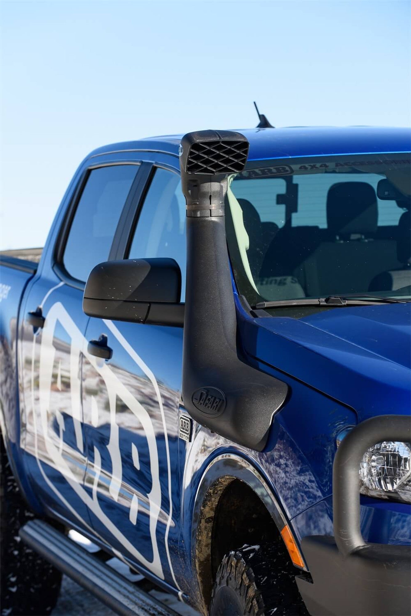 2019-2023 Ford Ranger 2.3L ARB Safari Snorkel System - Off-Road Air Intake Kit for Dust & Water Protection - Perfect for Overlanding, 4x4 Adventures & Extreme Terrain Driving