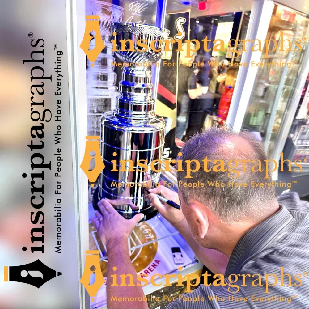 Bruce Cassidy Autographed Vegas Golden Knights Hockey Puck - Stanley Cup Champion Signed Memorabilia - Perfect for NHL Fans, Collectors & Sports Memorabilia Displays