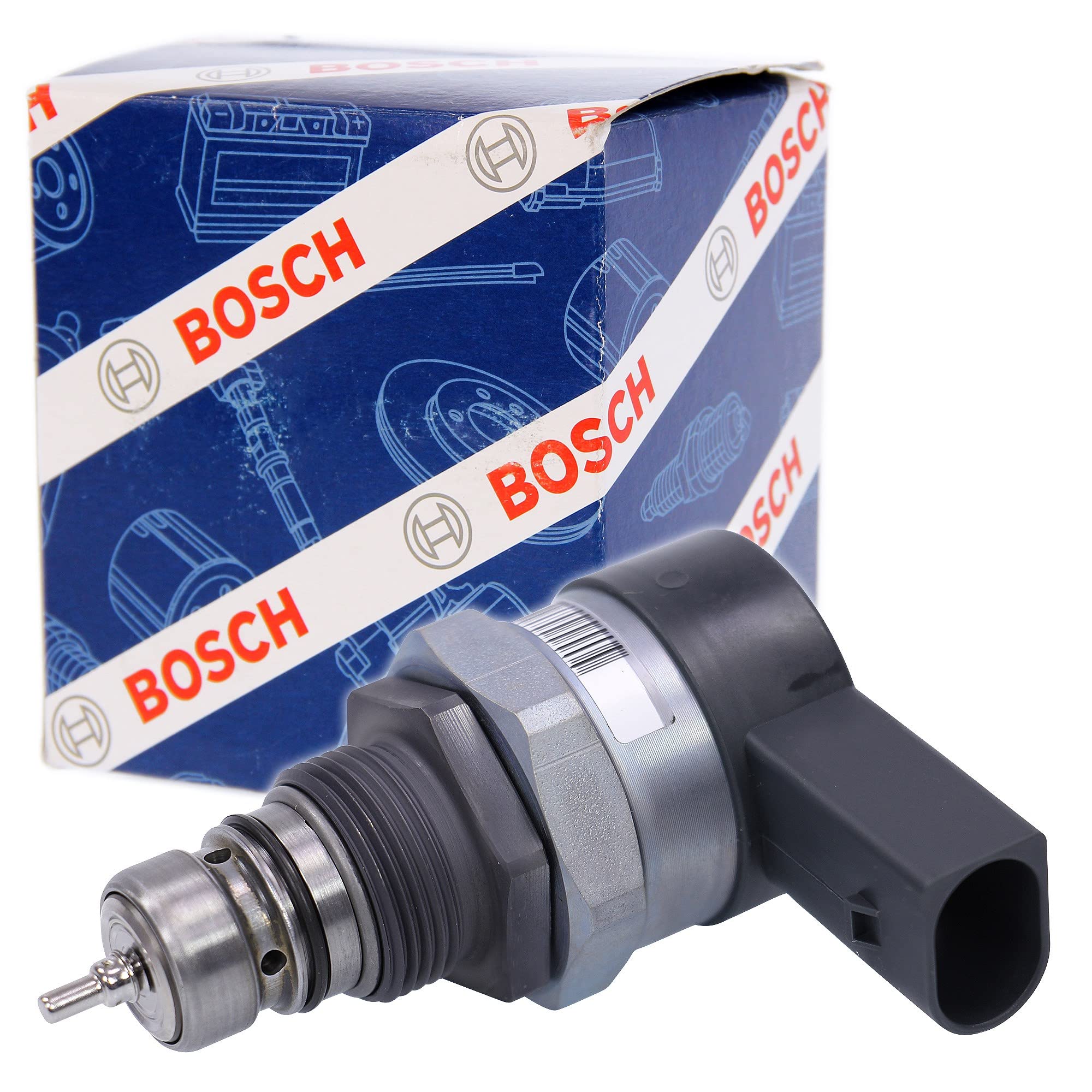 Bosch 0281002949 Pressure Regulator - High Performance Fuel Pressure Regulator for Automotive & Industrial Use - Perfect for Fuel Injection Systems & Engine Tuning