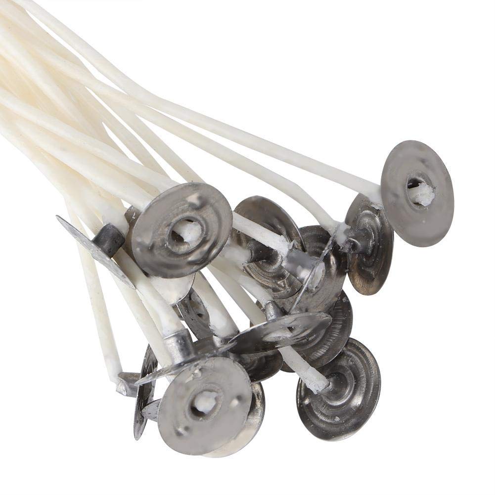 100 Pcs Eco-Friendly Low Smoke Candle Wicks - 30cm Cotton Wick for DIY Candle Making, Handmade Wax Melts & Aromatherapy Candles - Perfect for Home Decor, Gifts & Relaxation