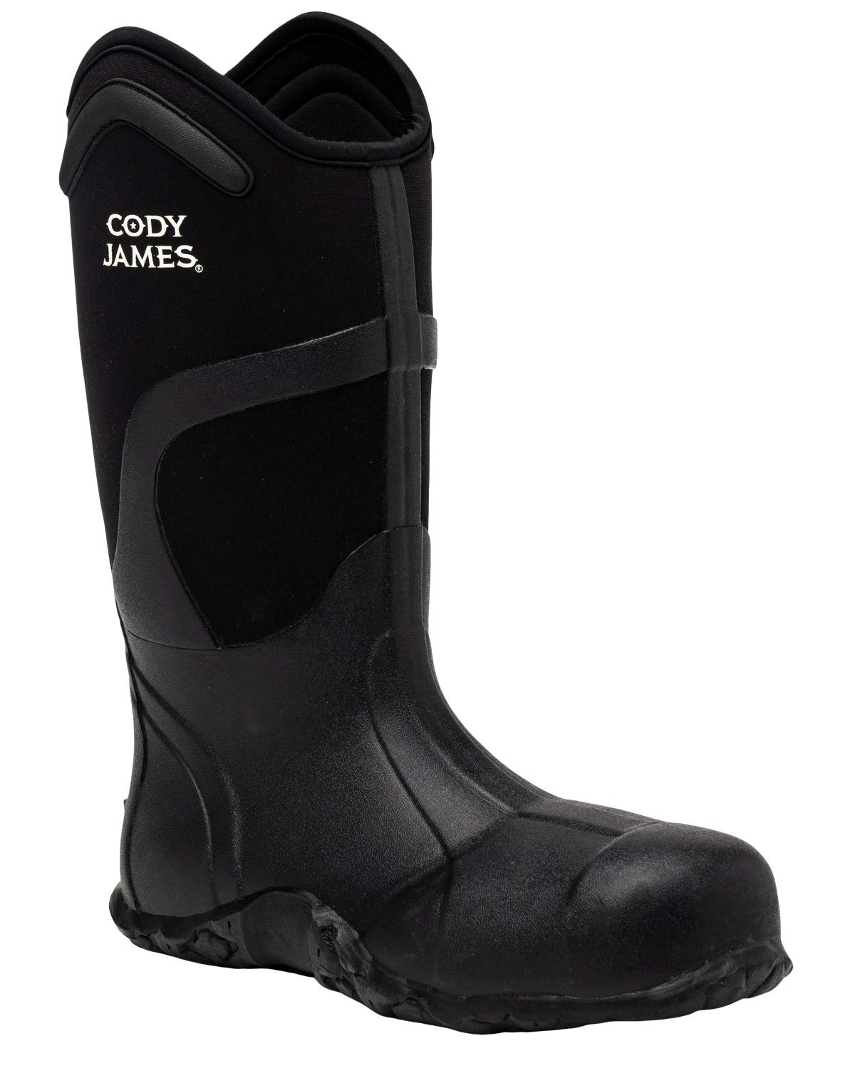 Cody James Men's Rubber Boots - Waterproof Work Boots for Men, Durable & Comfortable Outdoor Boots for Hunting, Hiking, and Farming