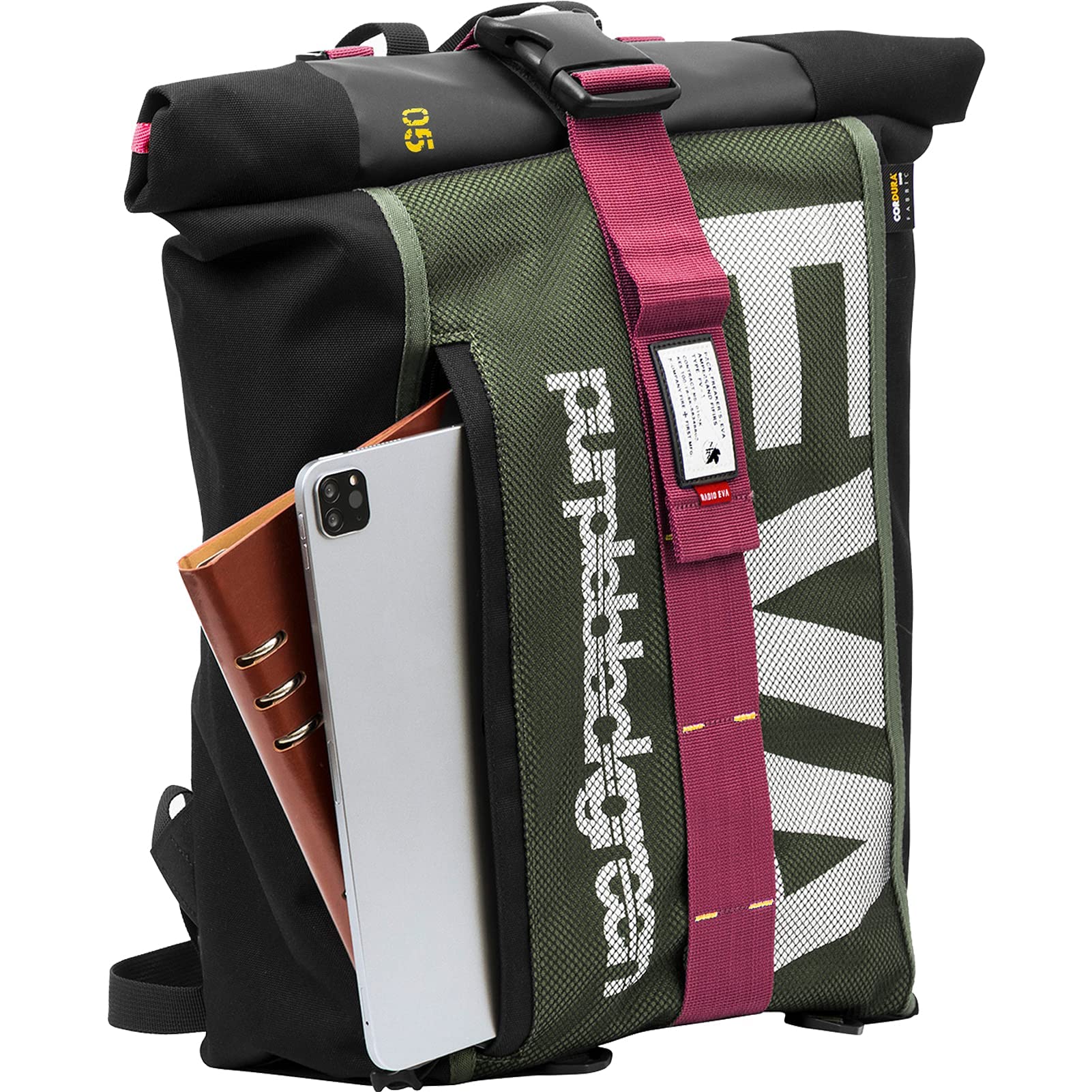 Evangelion Anime Backpack 28L Waterproof Travel Hiking Backpack for Men & Women - Perfect for School, Work, Outdoor Adventures & Daily Commute
