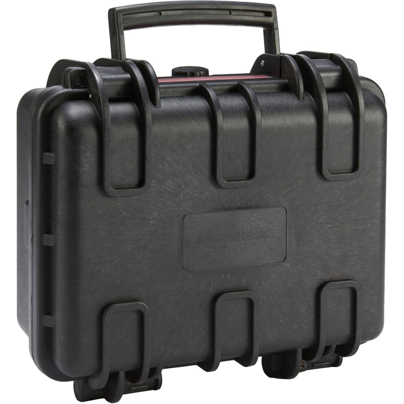 Waterproof Camera Storage Hard Case - Durable & Shockproof for DSLR, Lenses & Accessories - Multiple Sizes (Black) - Perfect for Travel, Outdoor Photography & Equipment Protection