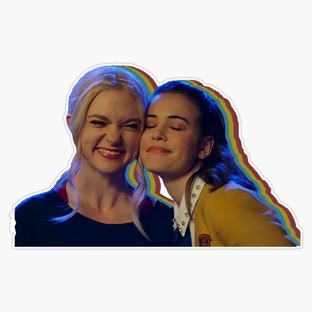 Lizzie and Josie Saltzman Legacies Waterproof Vinyl Decal Sticker - 5 Inch Car Bumper Sticker for Cars, Laptops, Windows | Perfect for Fans, Gifts, and Personalization