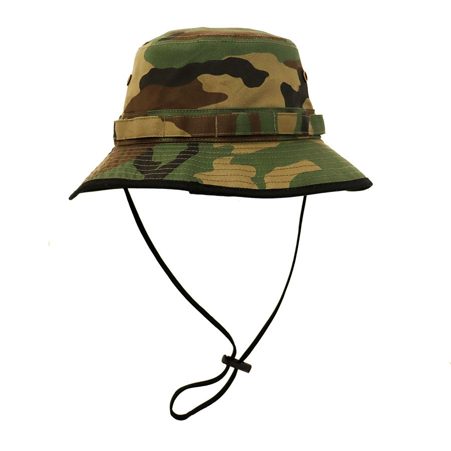 Angry Patriot Camo Bucket Hat - Military Style Adjustable Outdoor Sun Hat for Men & Women - Perfect for Hunting, Fishing, Hiking & Outdoor Adventures