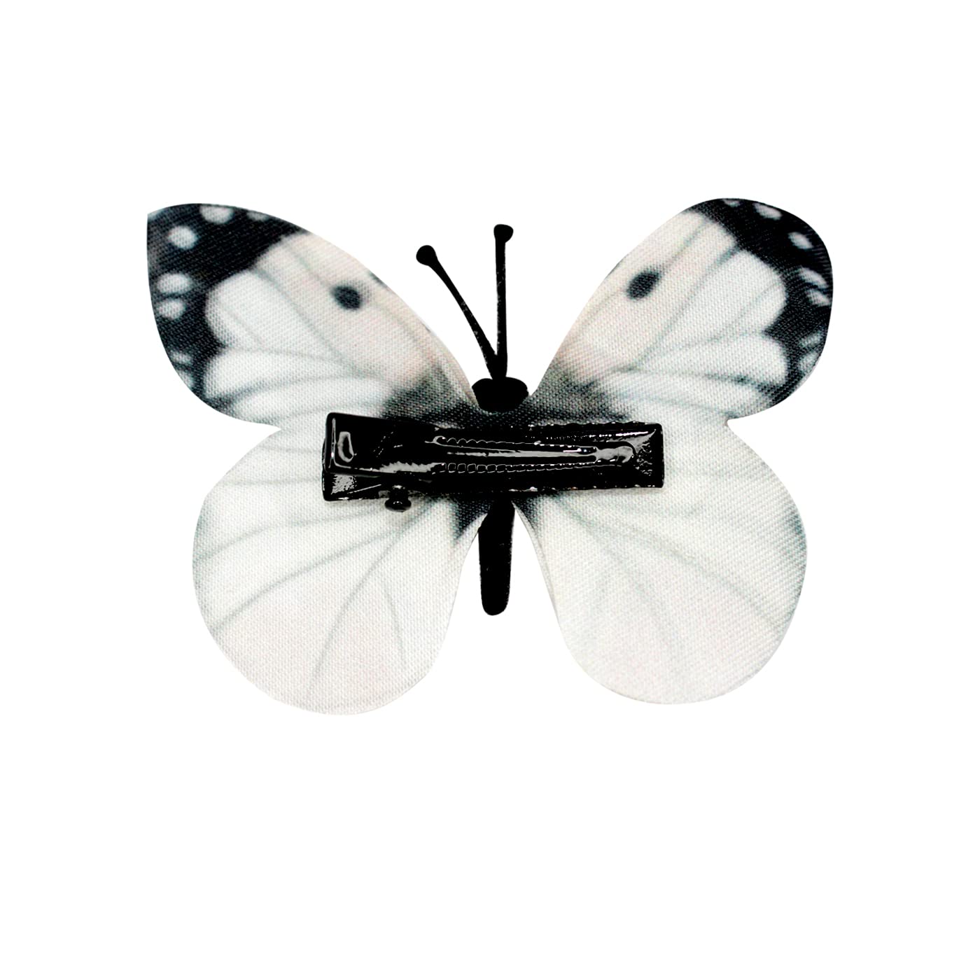 2 Pcs Butterfly Hair Clips - Snap Hair Pins for Women, Girls & Teens - Cute Hair Accessories for School, Parties & Everyday Use (Pack of 1, Style M4)