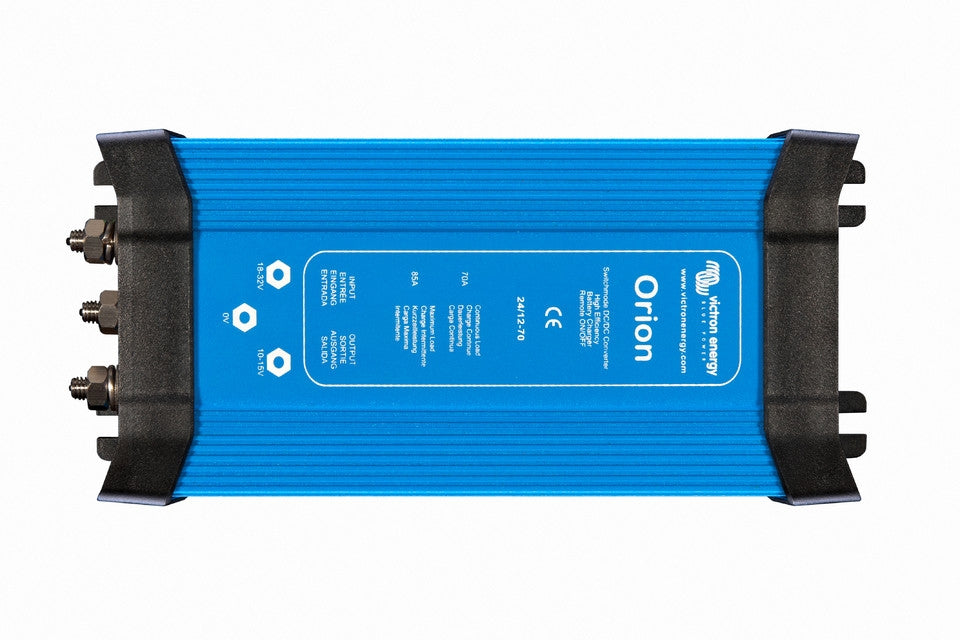 Victron Energy Orion 24/12 70A DC DC Converter IP20 - High Power Voltage Converter for RVs, Boats & Solar Systems | 12V to 24V Step-Up Power Supply for Off-Grid Applications
