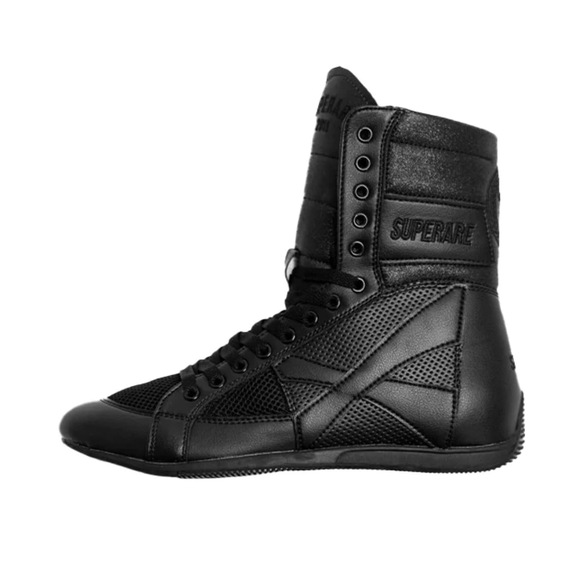 Superare Boxing Shoes for Men & Women - Professional MMA, Kickboxing & Training Workout Shoes | Lightweight & Durable Combat Boots for Sparring, Gym & Competition