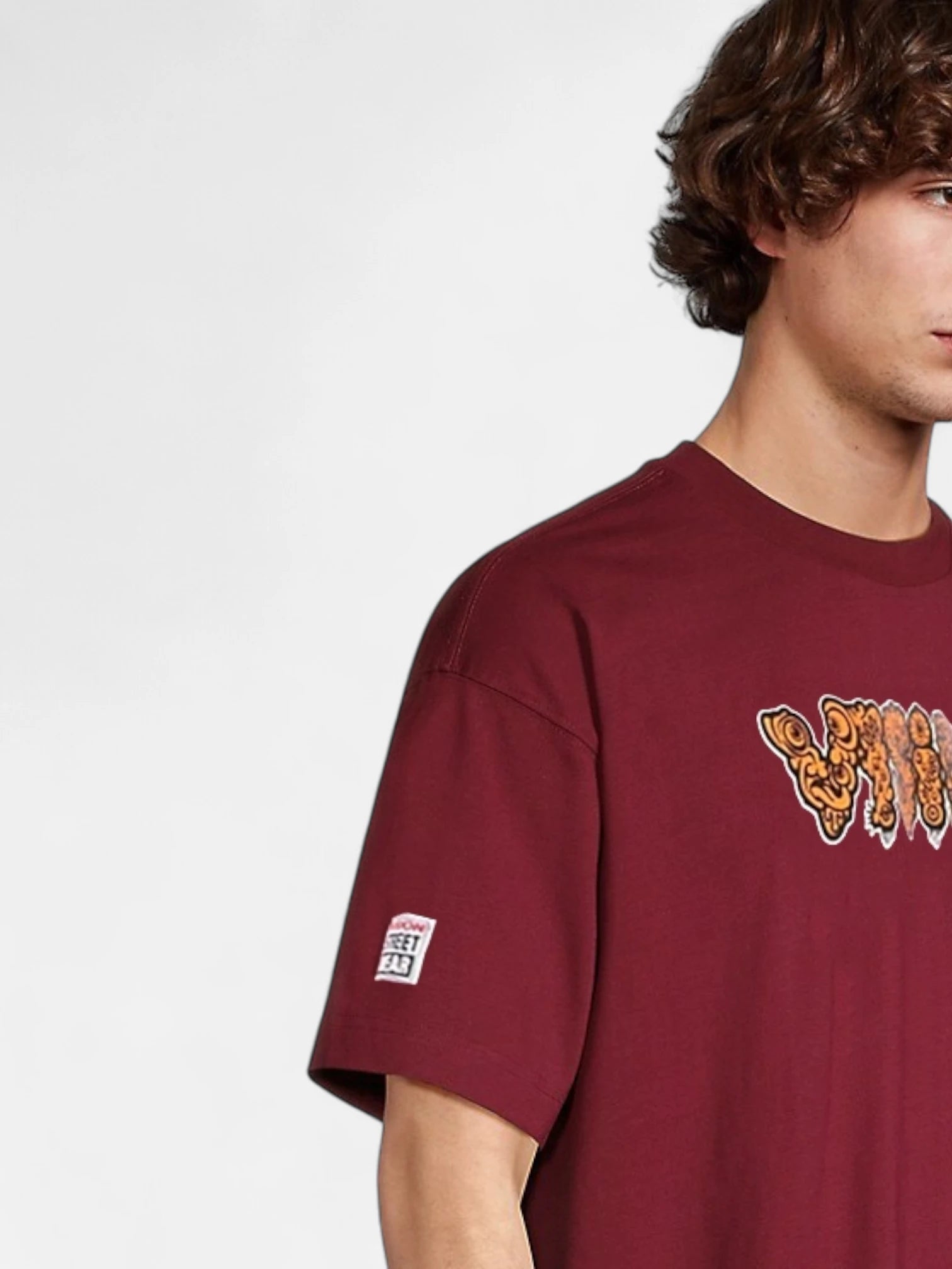 Vision Monster Bordo T-Shirt - Cool Graphic Tee for Men & Women - Soft Cotton Casual Shirt - Perfect for Streetwear, Gaming & Everyday Outfits